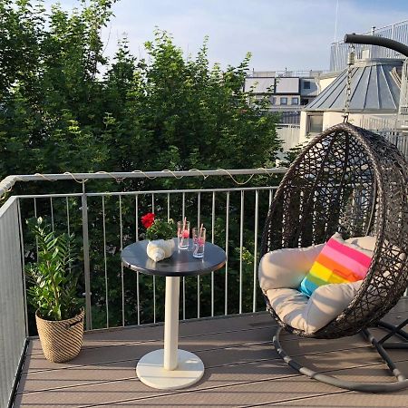 Stylish Rooms, Sunny Terrace In Vienna City Center Eksteriør bilde