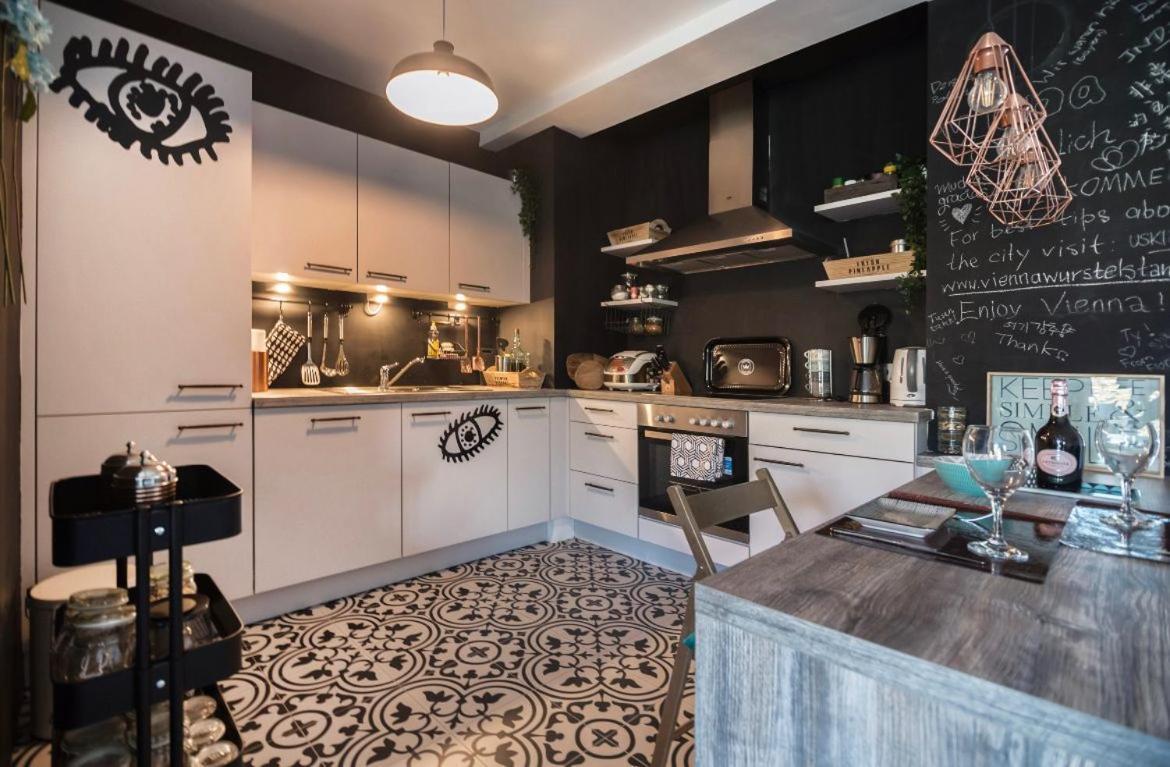 Stylish Rooms, Sunny Terrace In Vienna City Center Eksteriør bilde