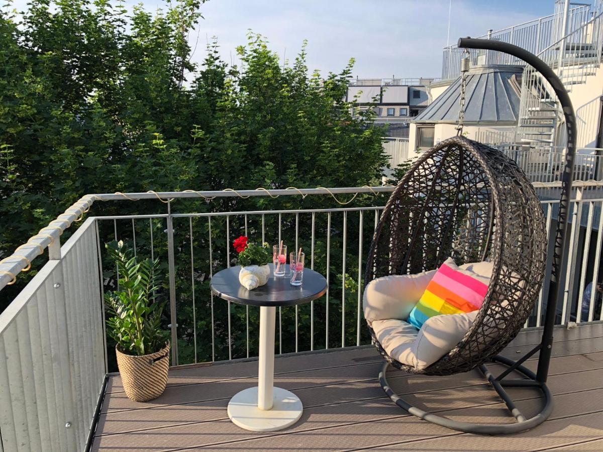 Stylish Rooms, Sunny Terrace In Vienna City Center Eksteriør bilde